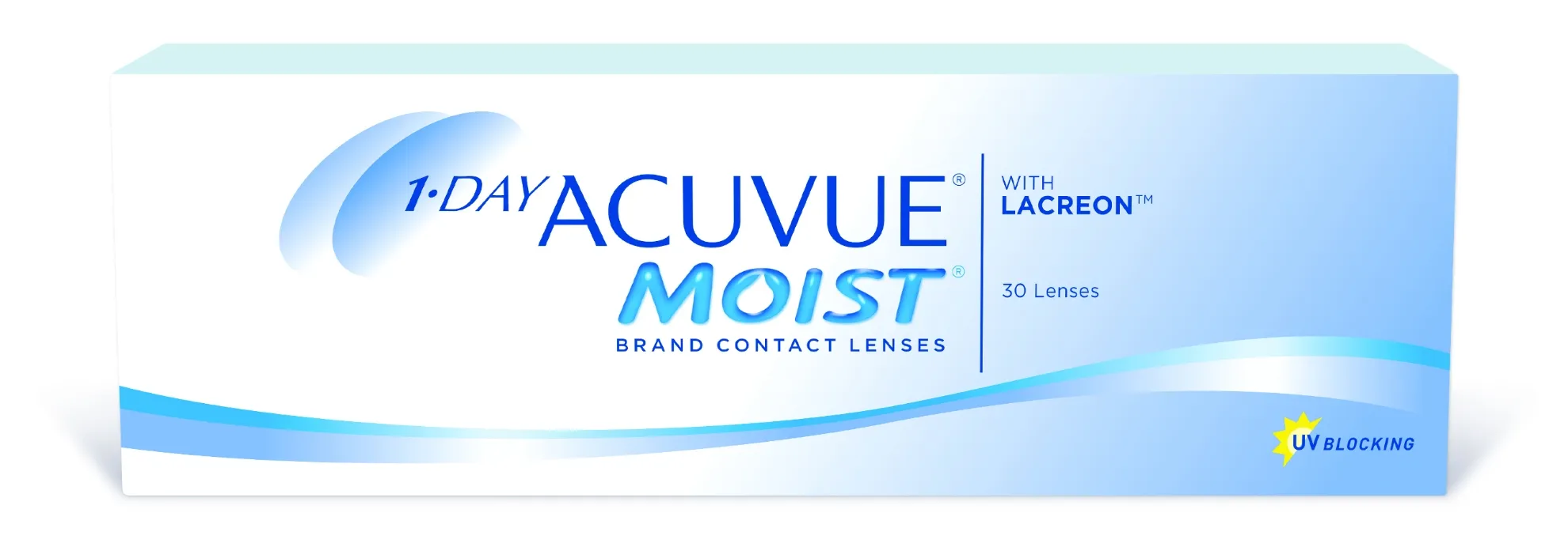 עדשות מגע ACUVUE MOIST יומיות - 30 יחידות