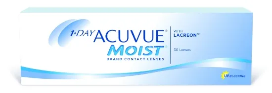 עדשות מגע ACUVUE MOIST יומיות - 30 יחידות