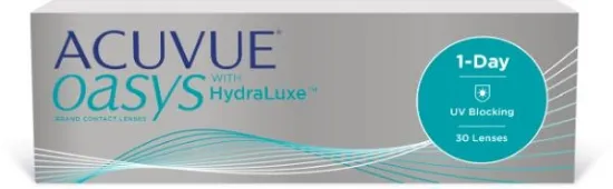 עדשות מגע ACUVUE OASYS יומיות - 30 יחידות  
