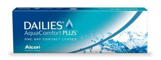 עדשות מגע DAILIES AquaComfort PLUS יומיות - 30 יחידות 