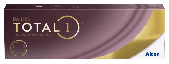 עדשות מגע DAILIES TOTAL יומיות - 30 יחידות	