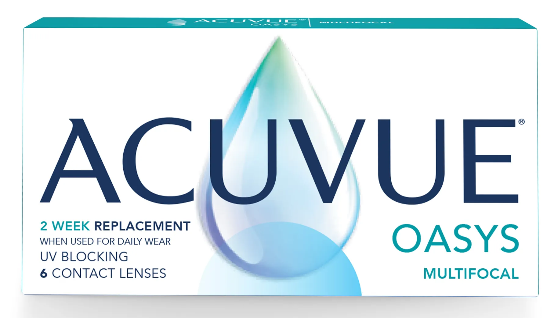 עדשות מגע מולטיפוקל ACUVUE OASYS MULTIFOCAL דו שבועיות - 6 יחידות  