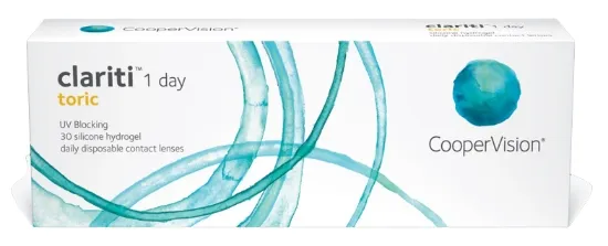 עדשות מגע צילינדר CLARITI 1 DAY TORIC יומיות - 30 יחידות  