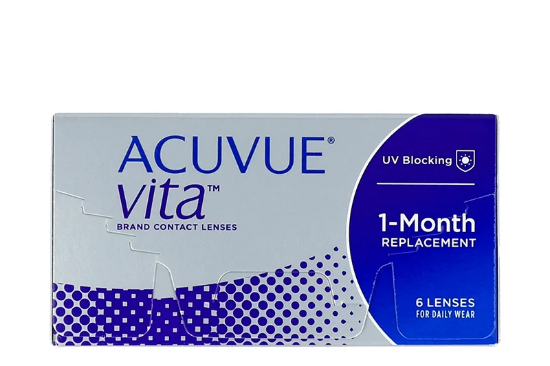 עדשות מגע ACUVUE VITA חודשיות - 6 יחידות