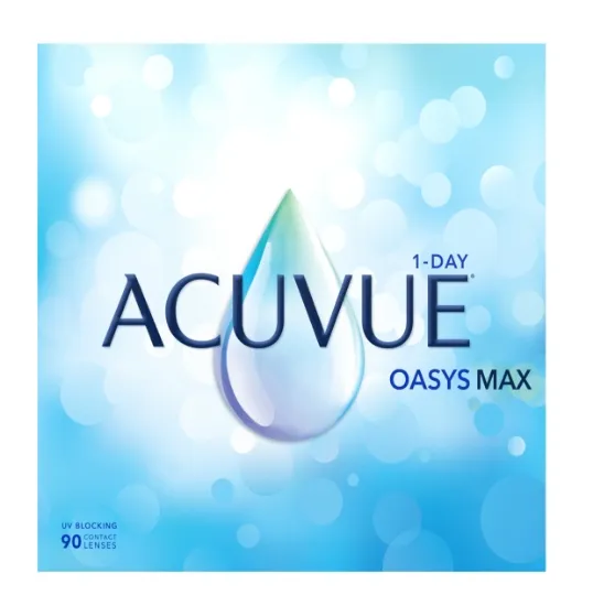 עדשות מגע ACUVUE OASYS MAX יומיות - 90 יחידות  