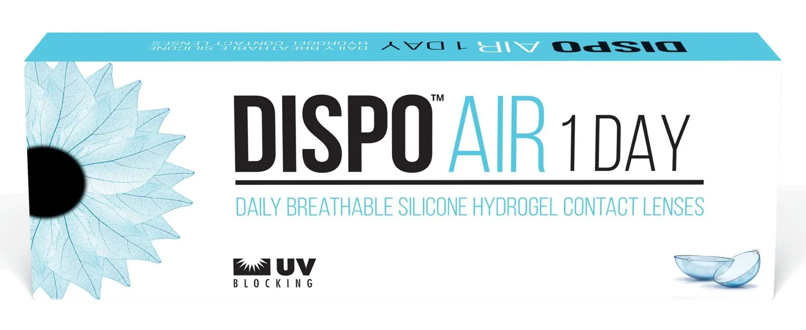 עדשות מגע DISPO AIR 1 DAY יומיות - 30 יחידות   