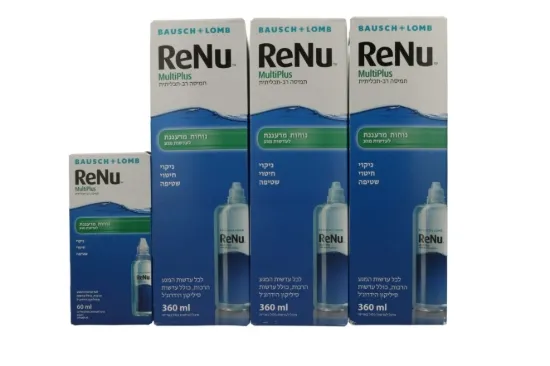 שלישיית תמיסות ReNu רניו 