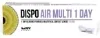 עדשות מגע מולטיפוקל DISPO AIR MULTI 1 DAY יומיות - 30 יחידות